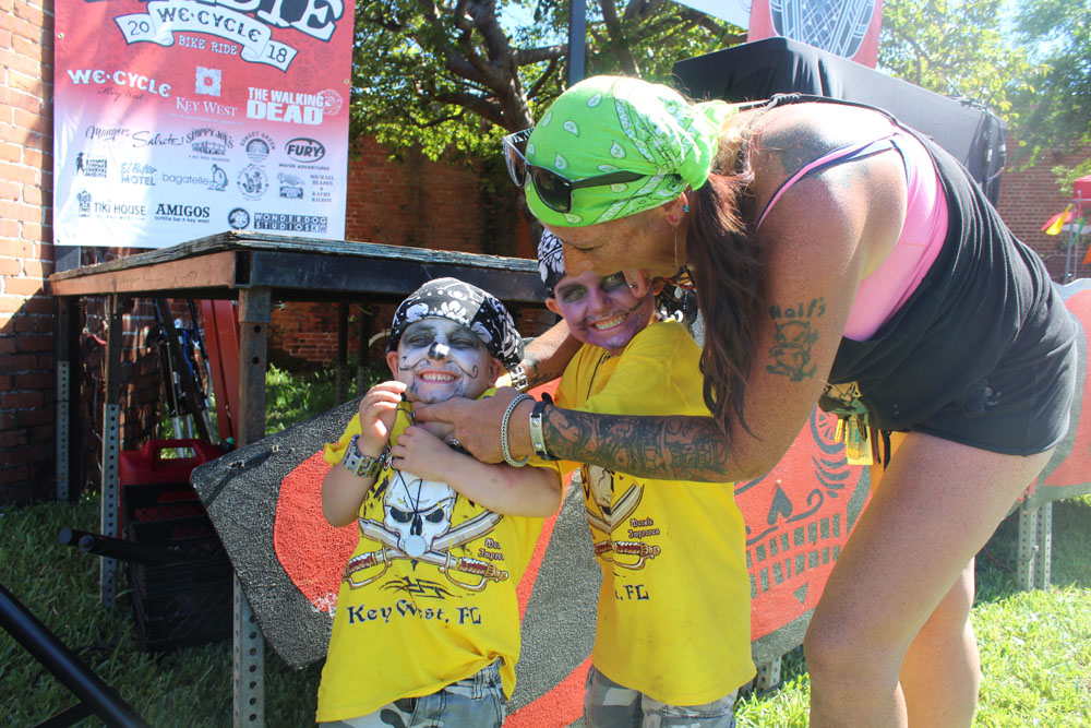 Zombie Bike Ride 2018 photo - Duval Street, Key West